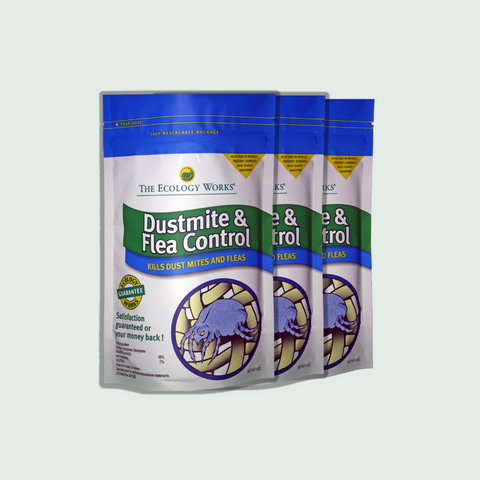 Dustmite & Flea Control 2 lb, 3 Bag Bundle - The Ecology Works